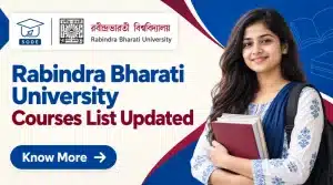 Rabindra Bharati University Courses List Updated